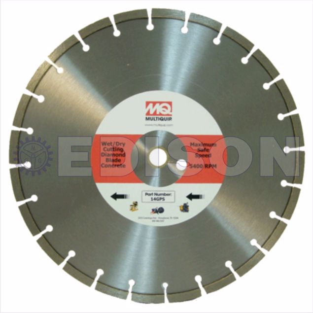 Imagen de Disco 14GPSA 14X.125 X 1 ABRAS MAT SEG